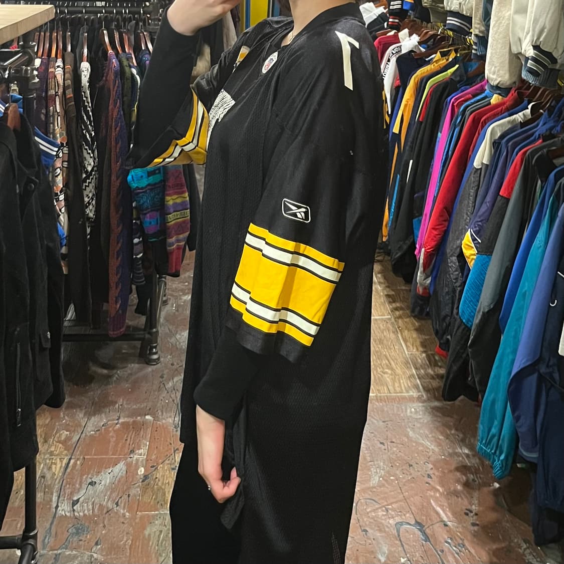 [HI] NFL 반팔져지 블랙 상품이미지4