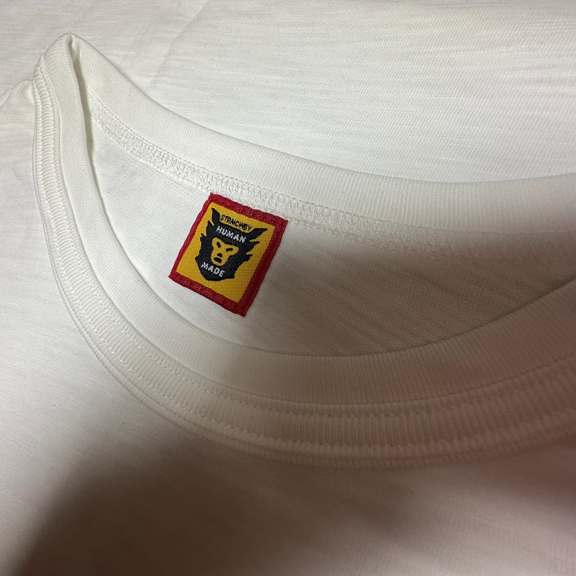 휴먼메이드 하트 티셔츠 화이트 그레이 상품이미지8