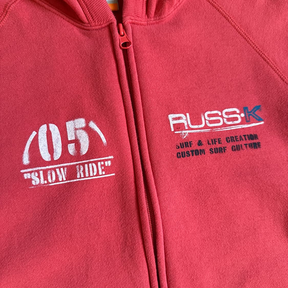 Russ K cotton hoodie zip-up jacket 상품이미지4