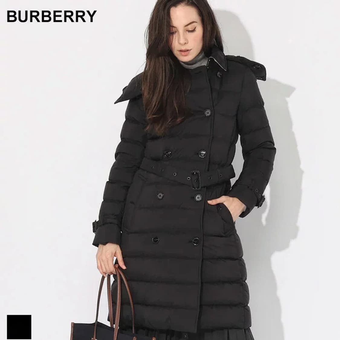 버버리브릿 벨티드 다운 롱 패딩 상품이미지1