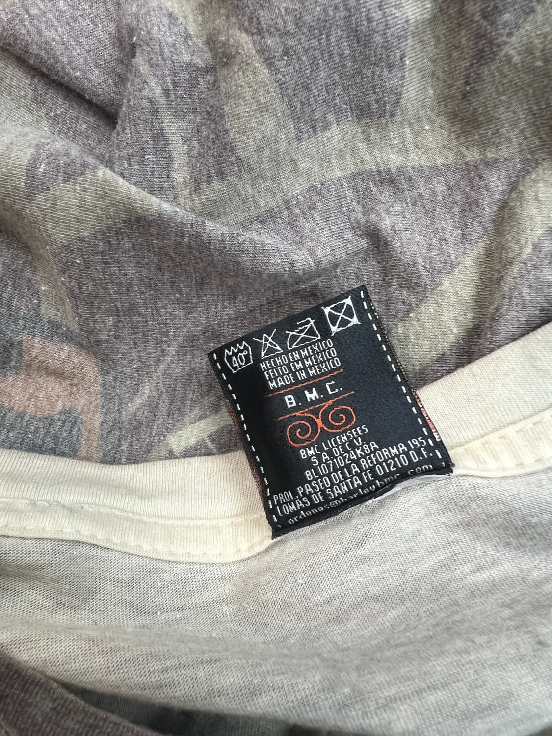 할리데이비슨 전사프린트 반팔 티셔츠 상품이미지6