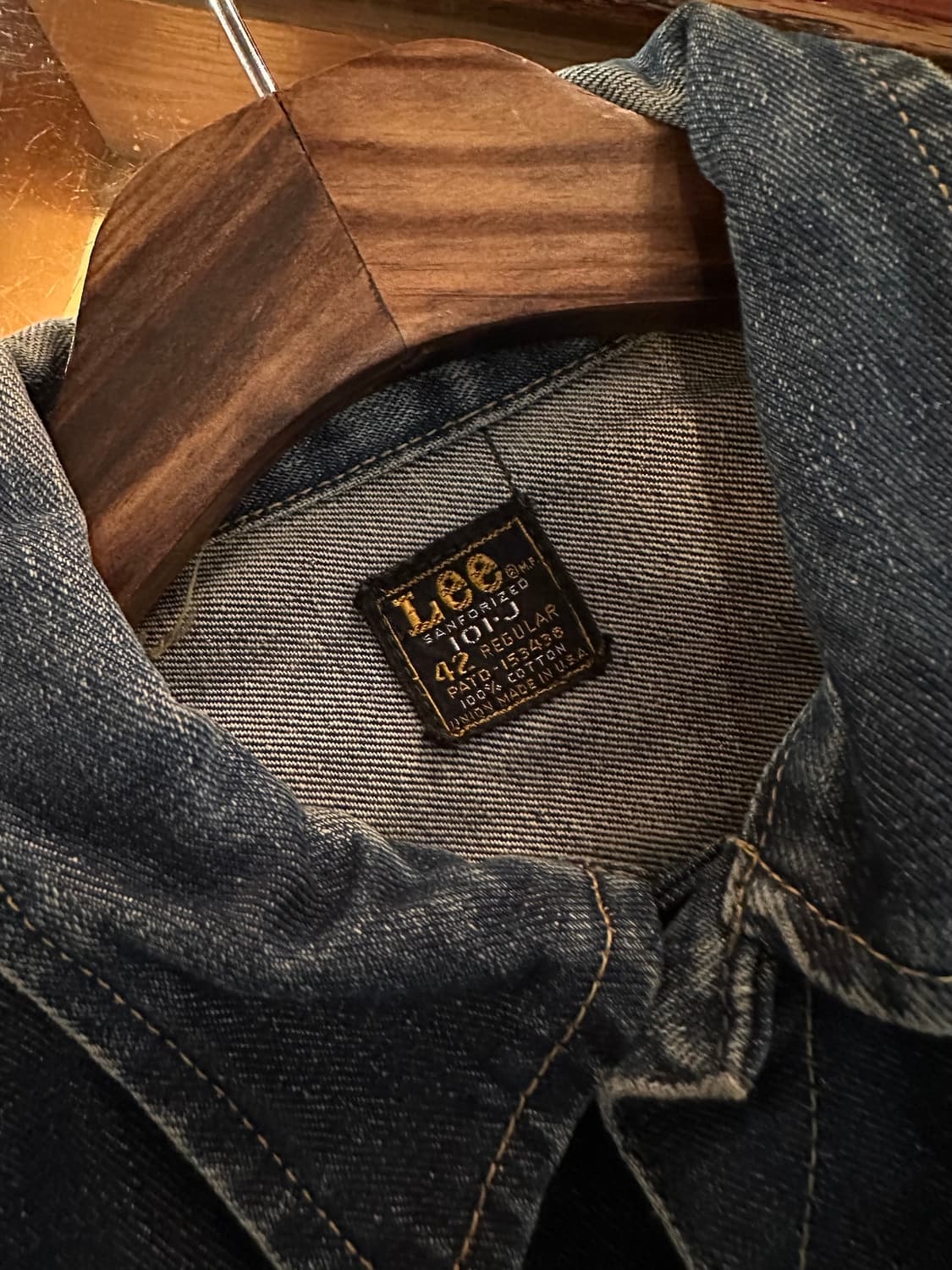 60s USA LEE 101-J 빈티지 리 데님 트러커 자켓 상품이미지7