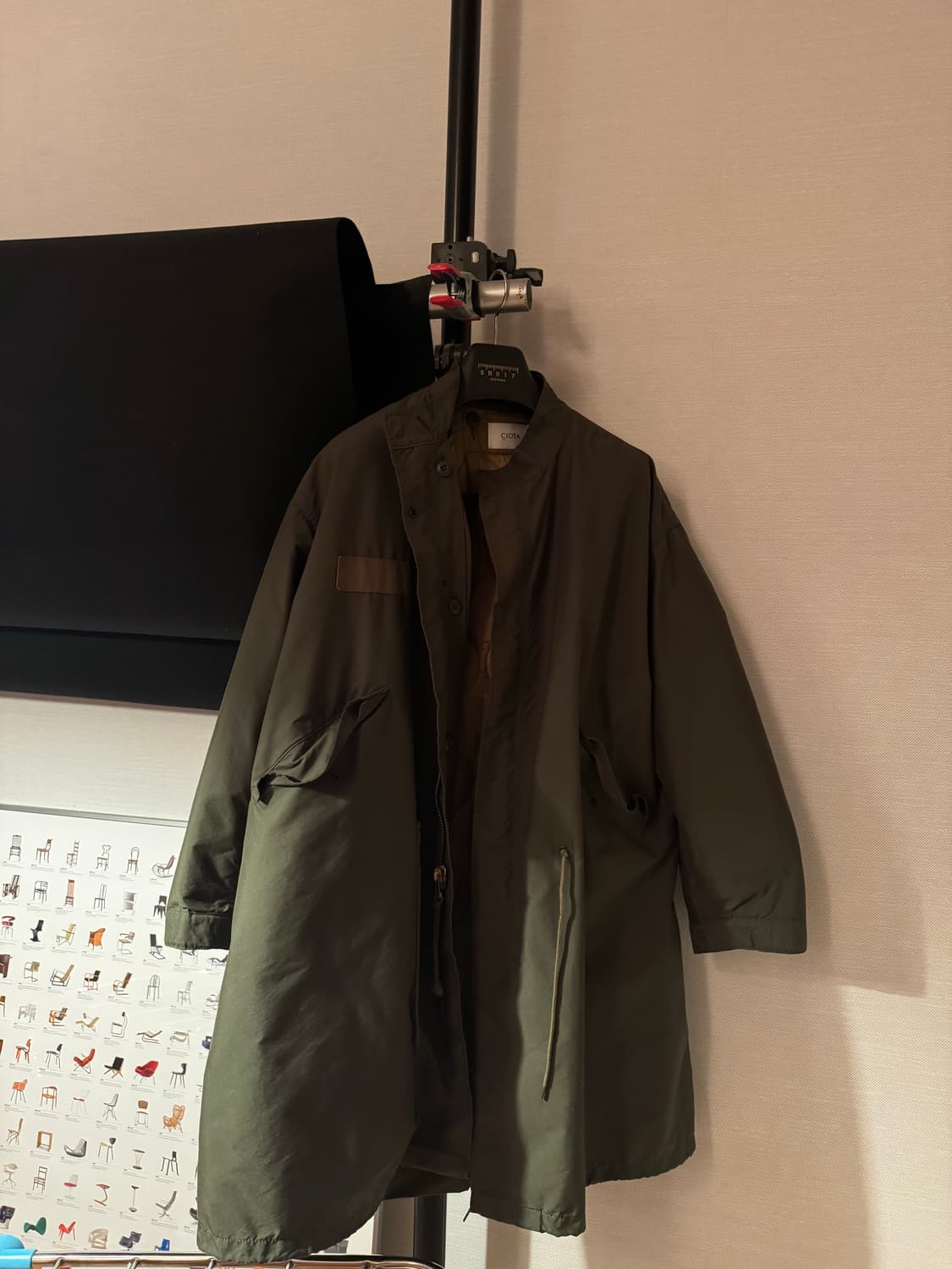 시오타 피쉬테일 m65 카키 4사이즈 상품이미지1