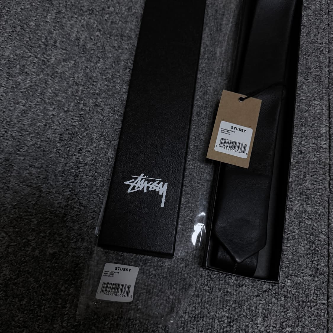 스투시 레더 타이  상품이미지1