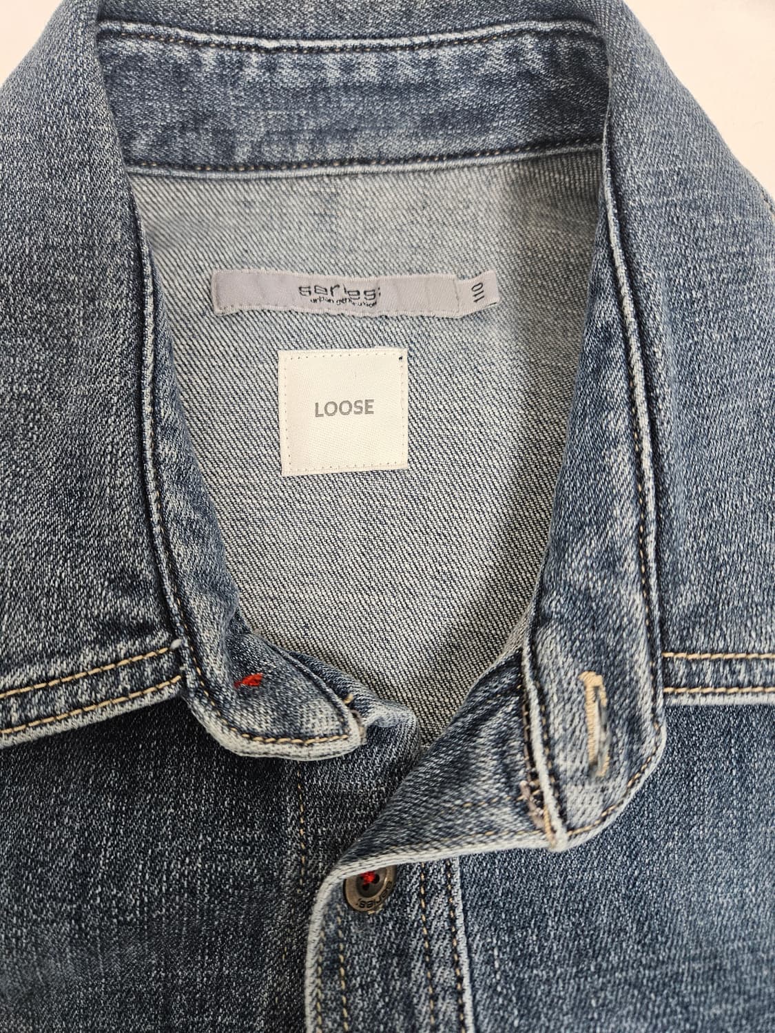 시리즈 데님 셔켓 상품이미지3