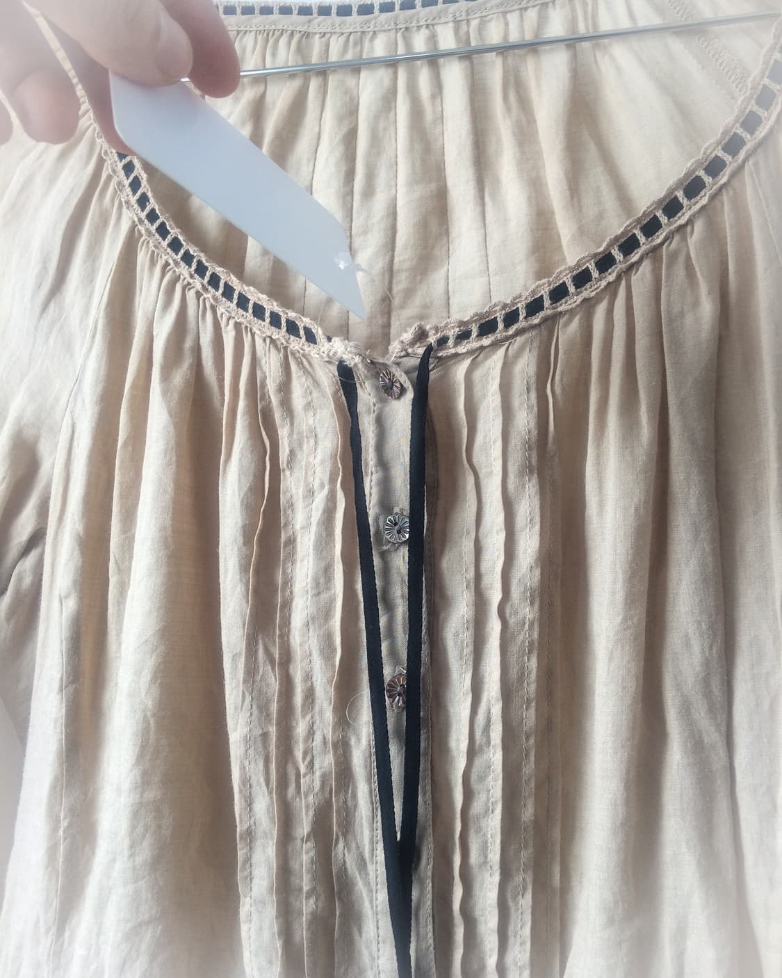 Tied point blouse 상품이미지5