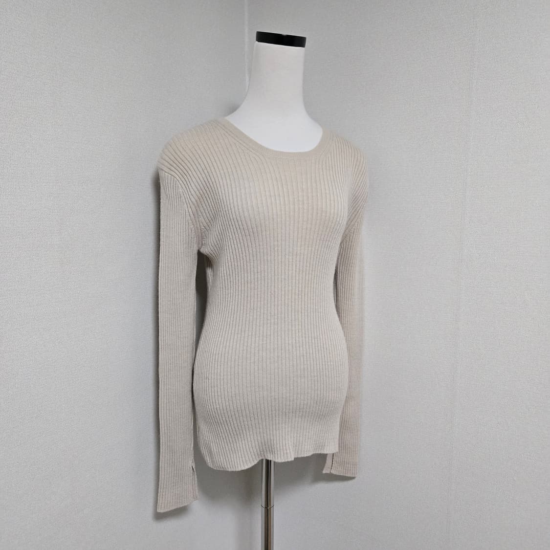 유메르 슬릿 골지 니트 / 여성 니트/ 여자 니트  상품이미지6