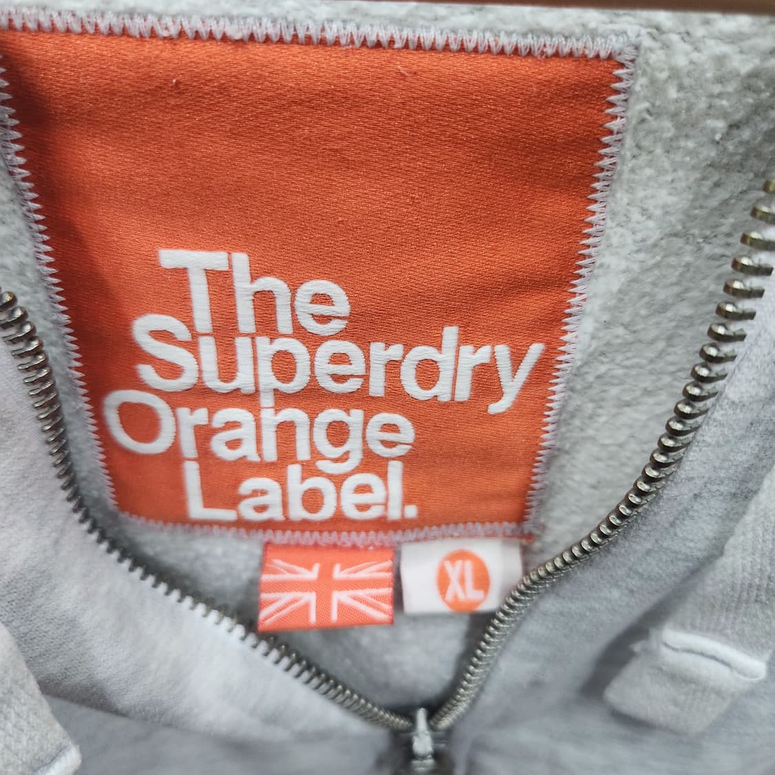 슈퍼드라이 자수로고 후드집업 XL 상품이미지5