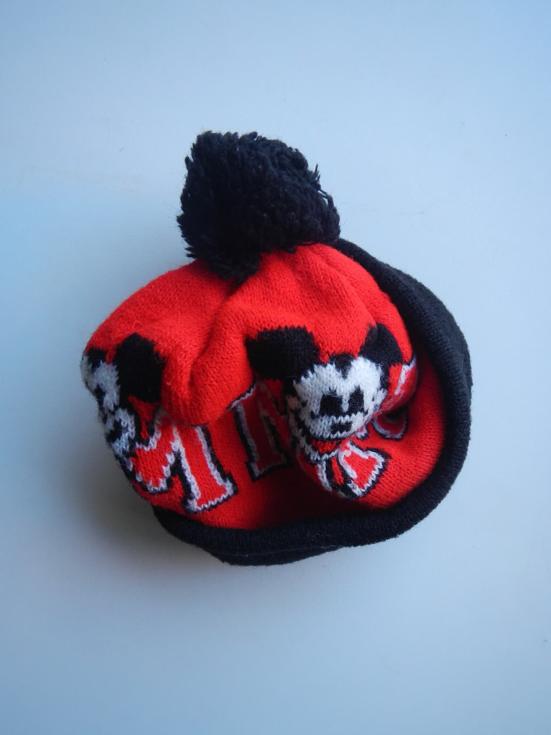 90’s Vintage Micky Mouse Pom-Pom Beanie 상품이미지6