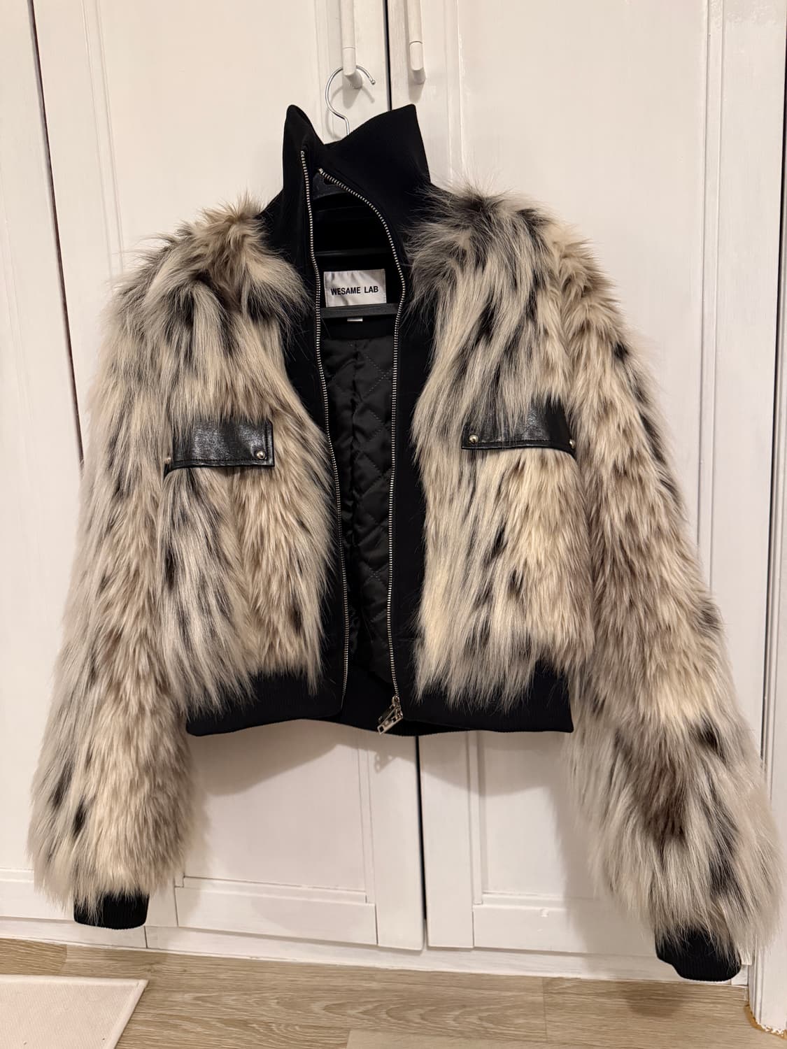 wesame lab cropped fur jacket 상품이미지6