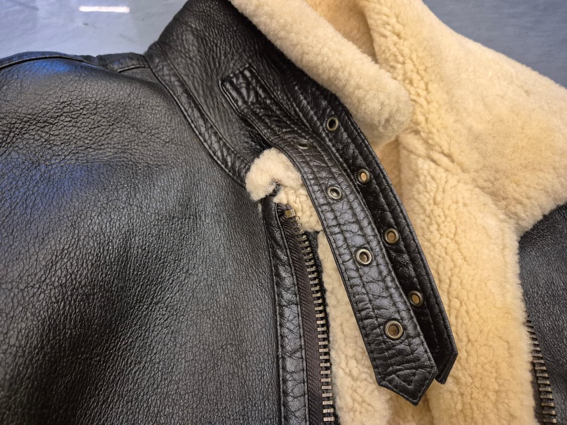 90s TYPE B-3 양털 양가죽 무스탕 상품이미지6