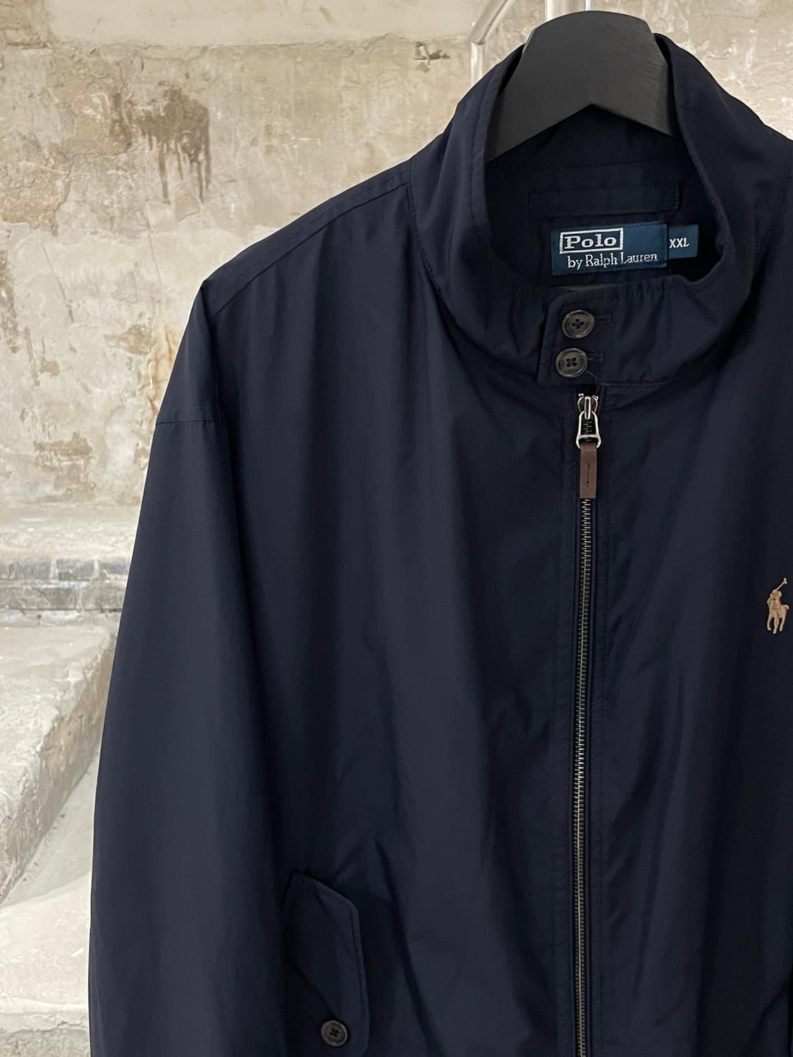 폴로 랄프로렌 다크 네이비 베이지포니 바라쿠타 자켓 상품이미지2