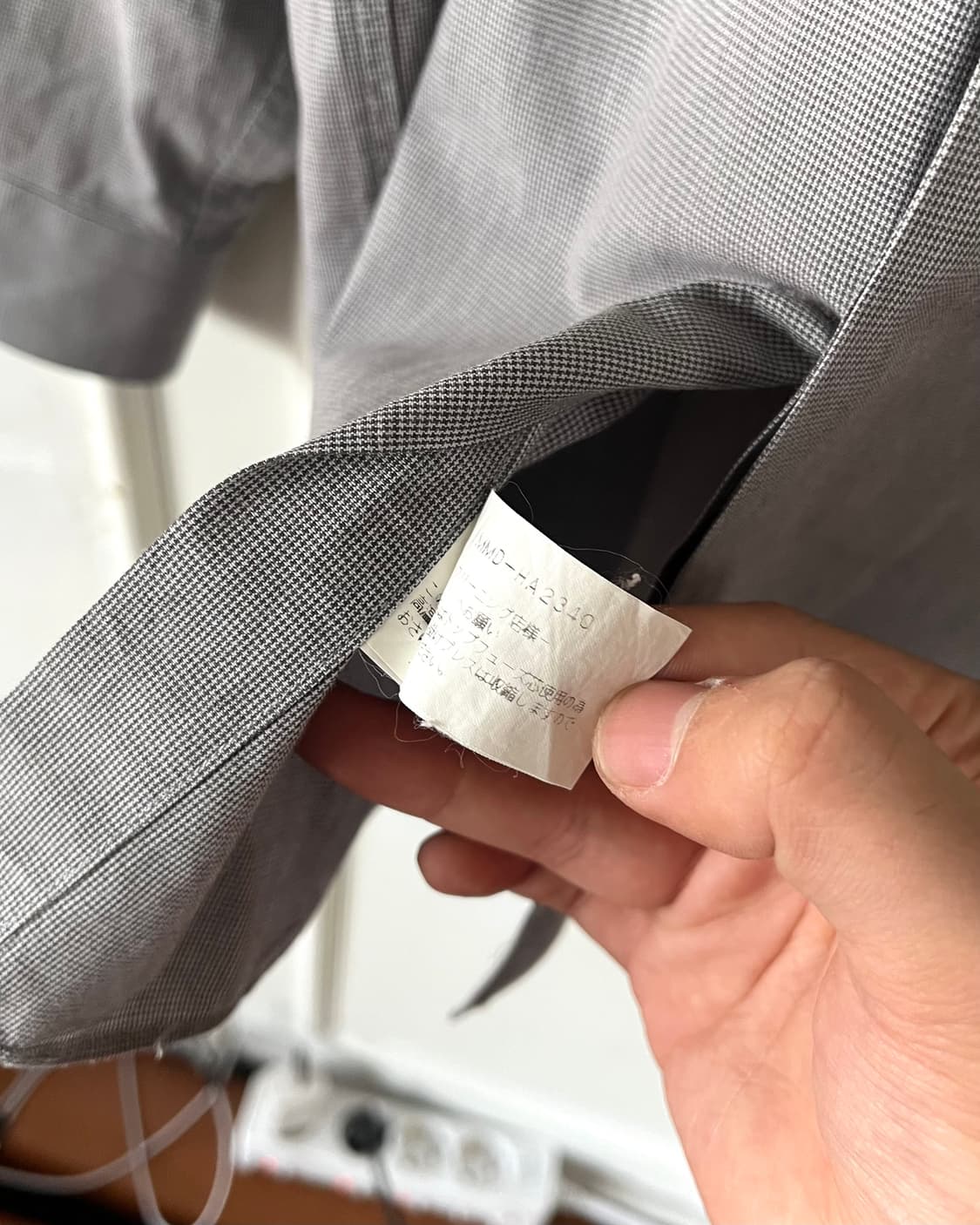 1980s ISSEY MIYAKE Old M.D.S Solid Shirt 상품이미지9