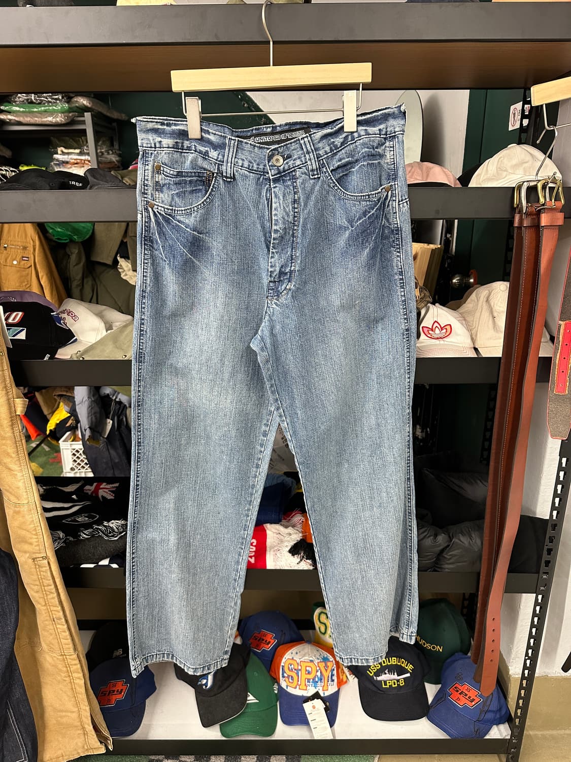 ECKO UNLTD 후면 포인트 데님진 데님팬츠 34 상품이미지4