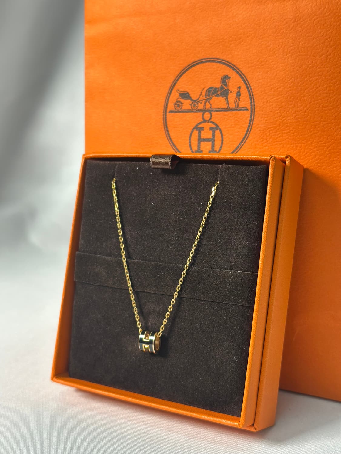 [정품]에르메스 팝아슈미니 누아골드 상품이미지3