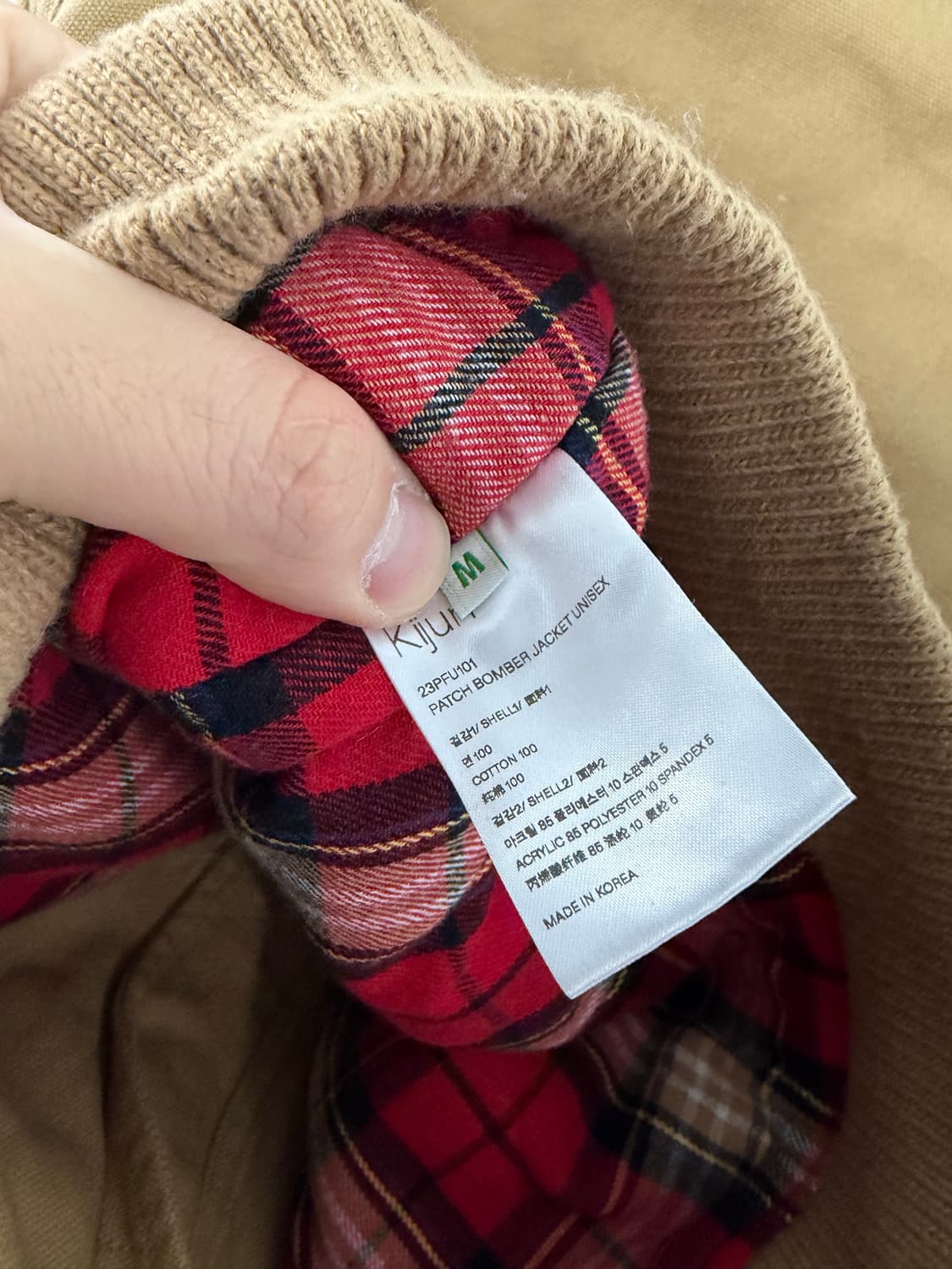 기준 기준자켓 블루종 kijun 항공점퍼 상품이미지3