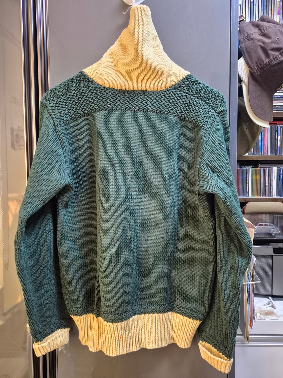 폴로 랄프로렌 R 윙 실드 패치 숄카라 스웨터 S 상품이미지3