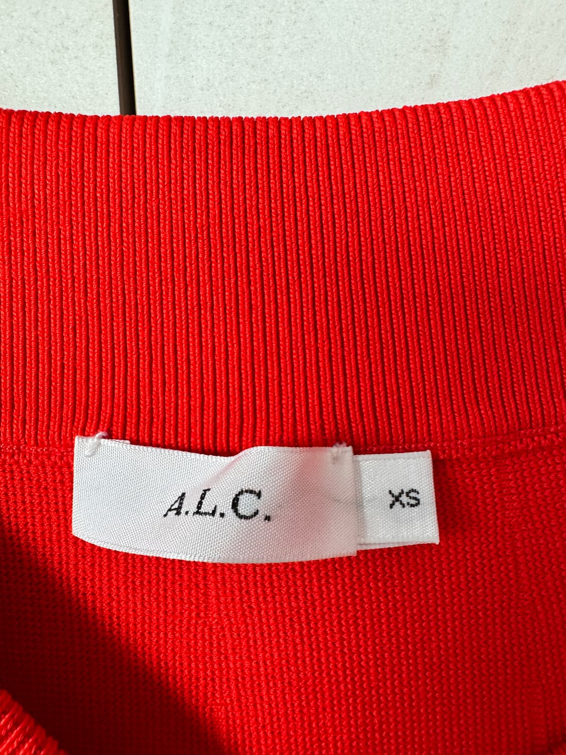 새상품 A.L.C. 레드 포켓 니트 스커트 XS(44,55사이즈 가능) 상품이미지6