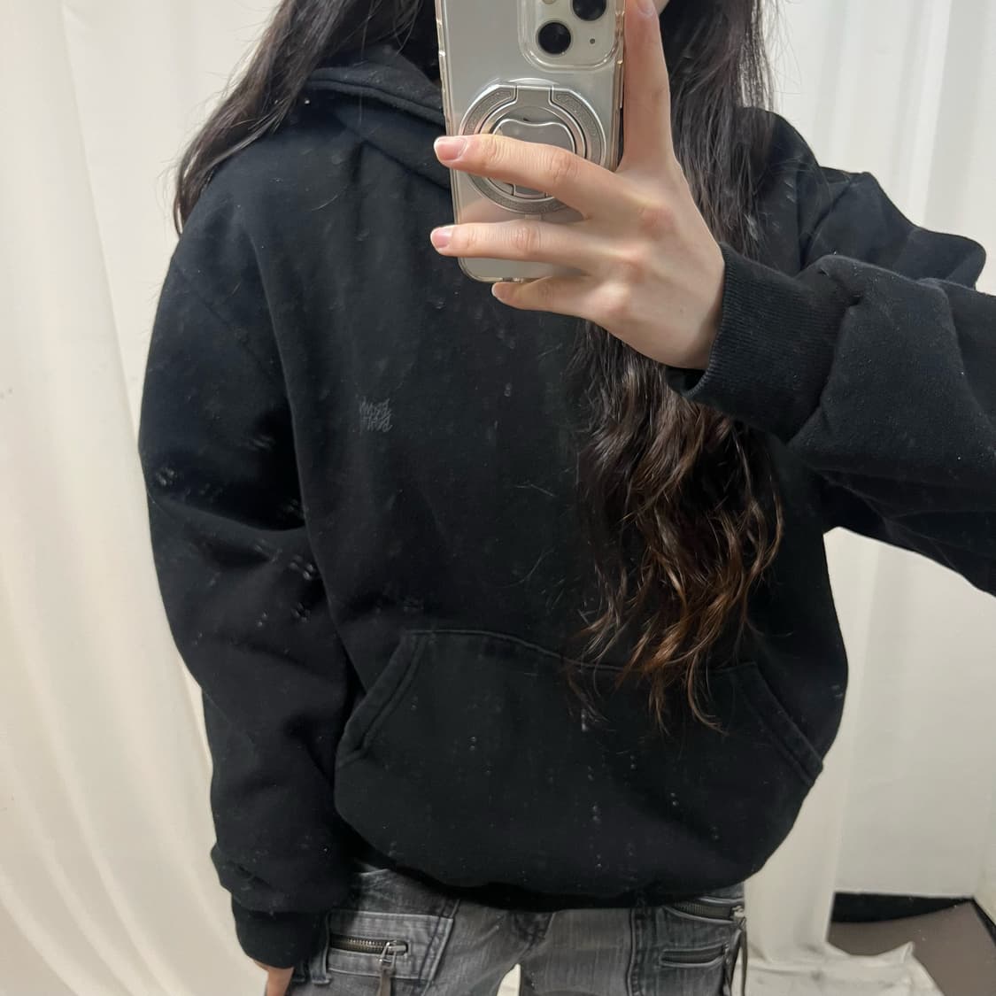 Brownbreath Black Hoodie 상품이미지3