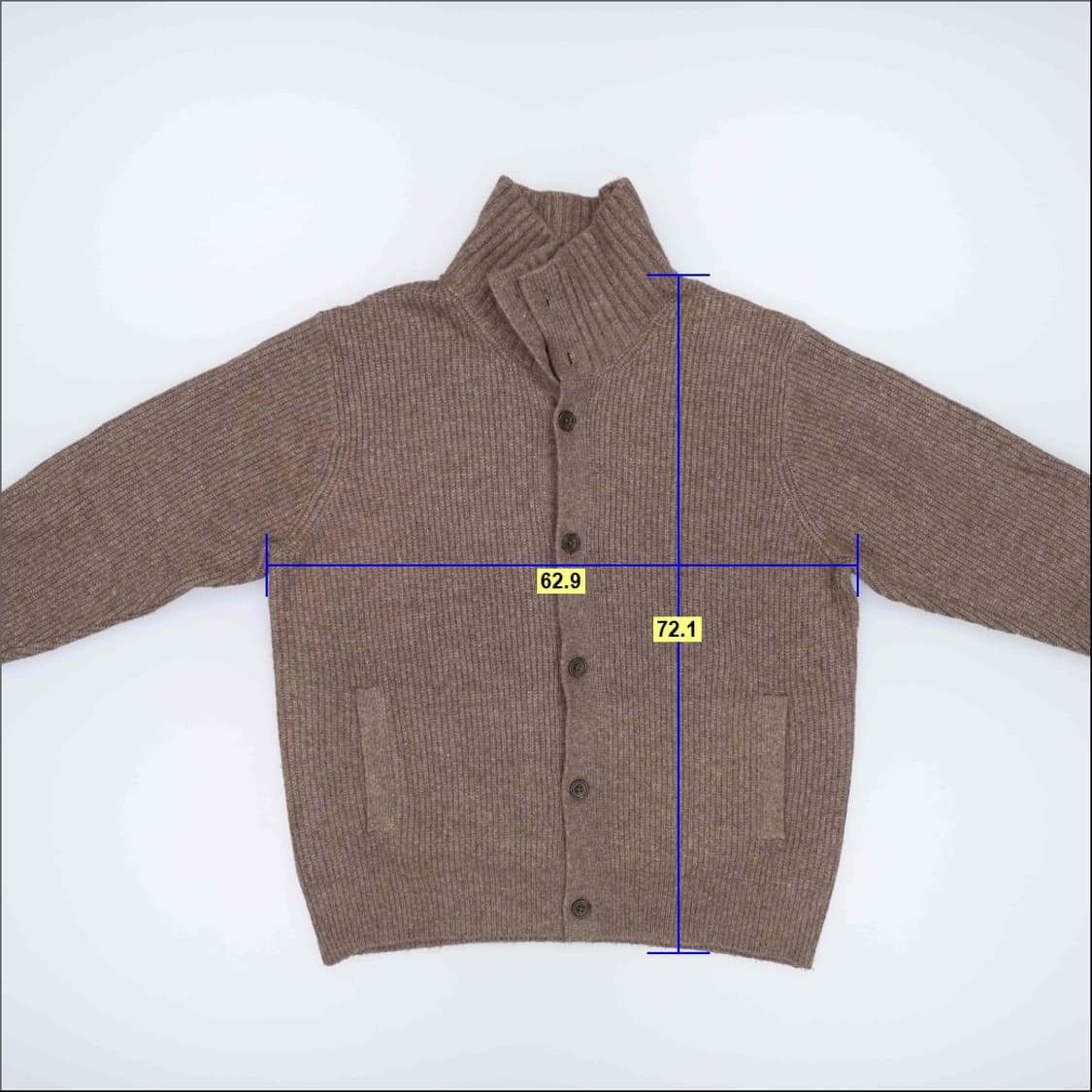 [XXL] 유니클로 울 숄카라 가디건 0107H1 상품이미지6