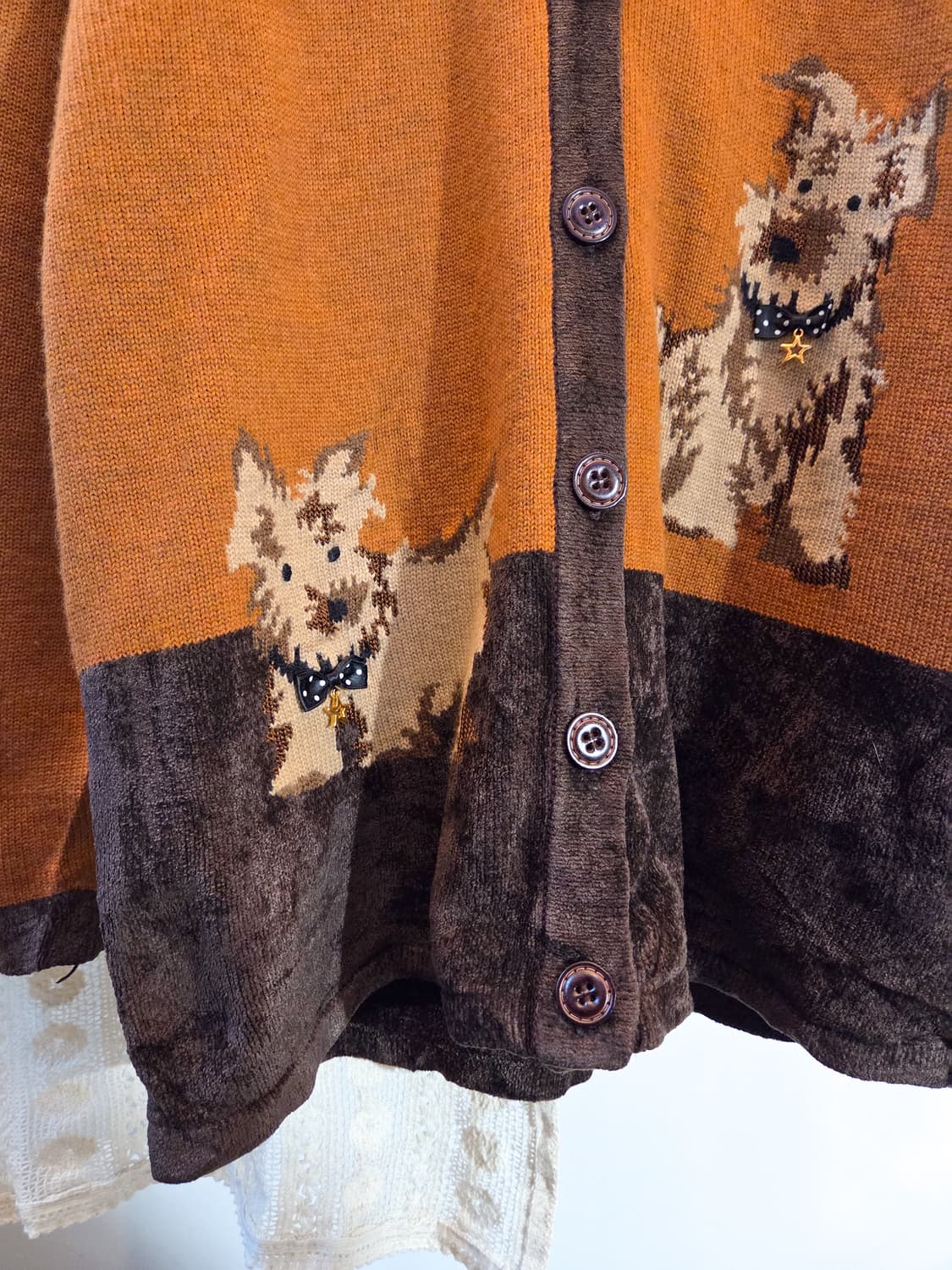 강아지 후드 가디건 상품이미지2