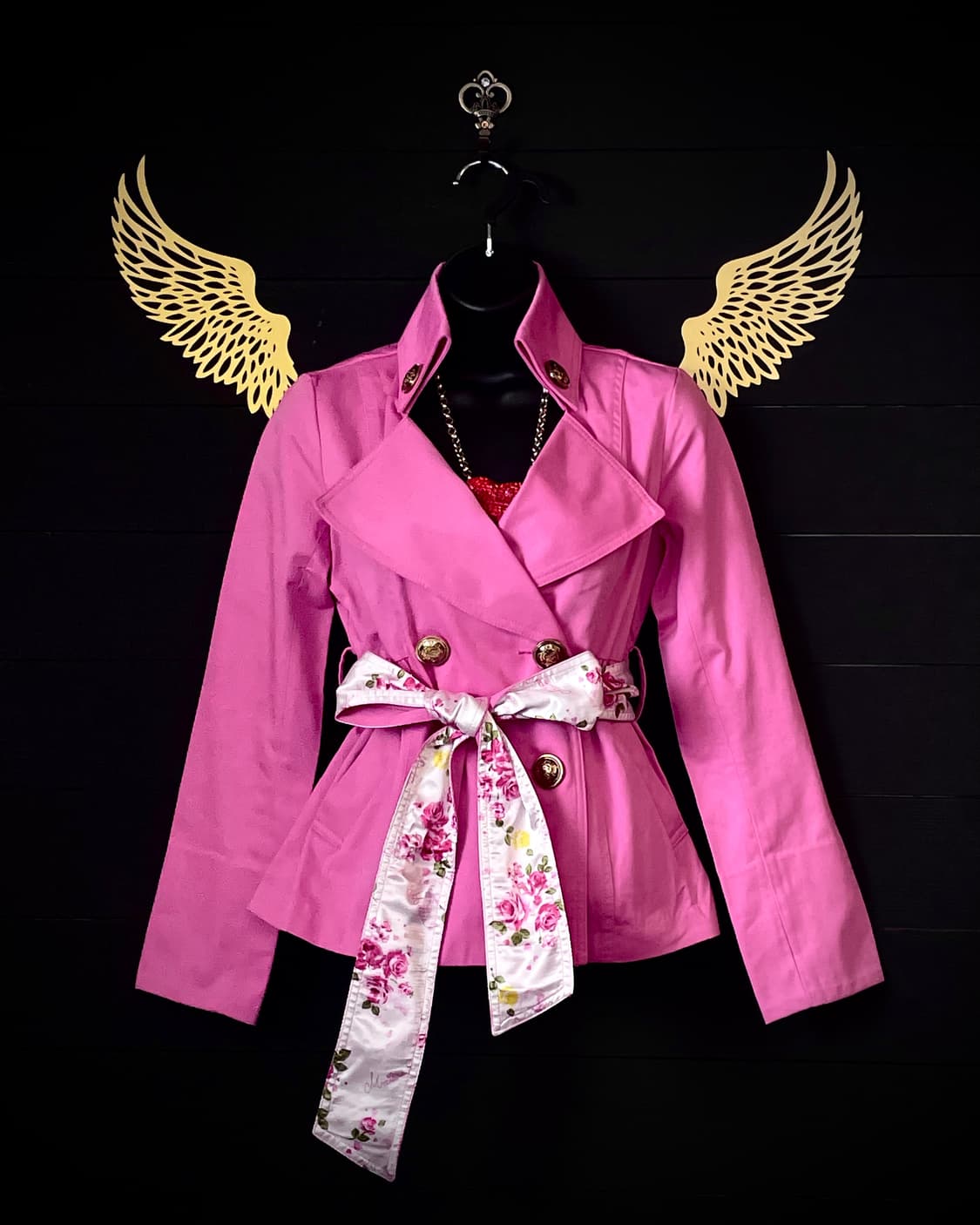 MA*RS 2000’s SUGARGLOSS 마즈 슈가글로스 핑크 자켓 상품이미지1