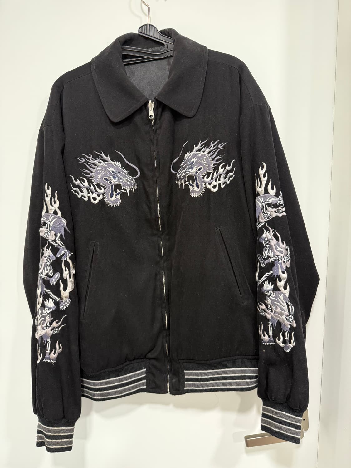 Mpq 리버시블 자수 스카쟌 상품이미지2