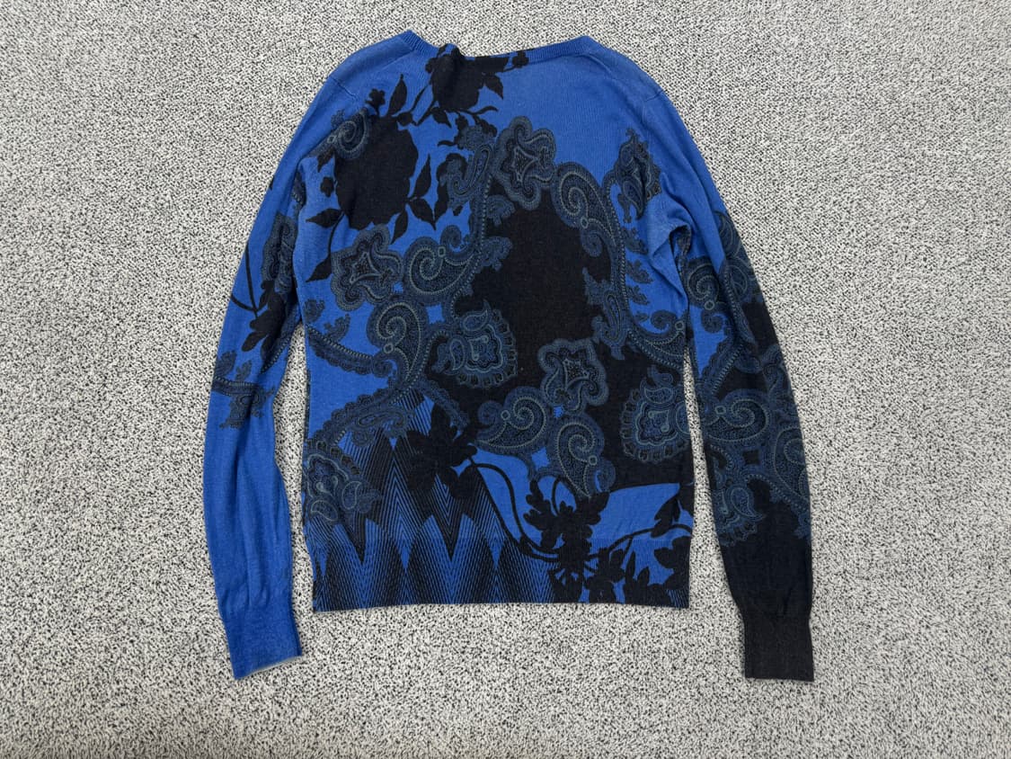 에트로 페이즐리 실크 케시미어혼방 니트 상품이미지2