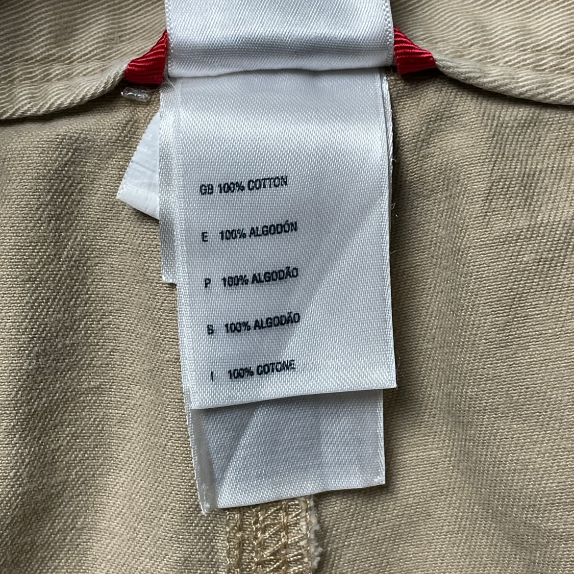 THE NORTH FACE 노스페이스 베이지 코튼 하프팬츠 A01039 상품이미지10