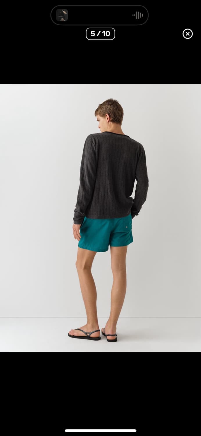 기마구아스 dante 브이넥 니트 L 상품이미지4