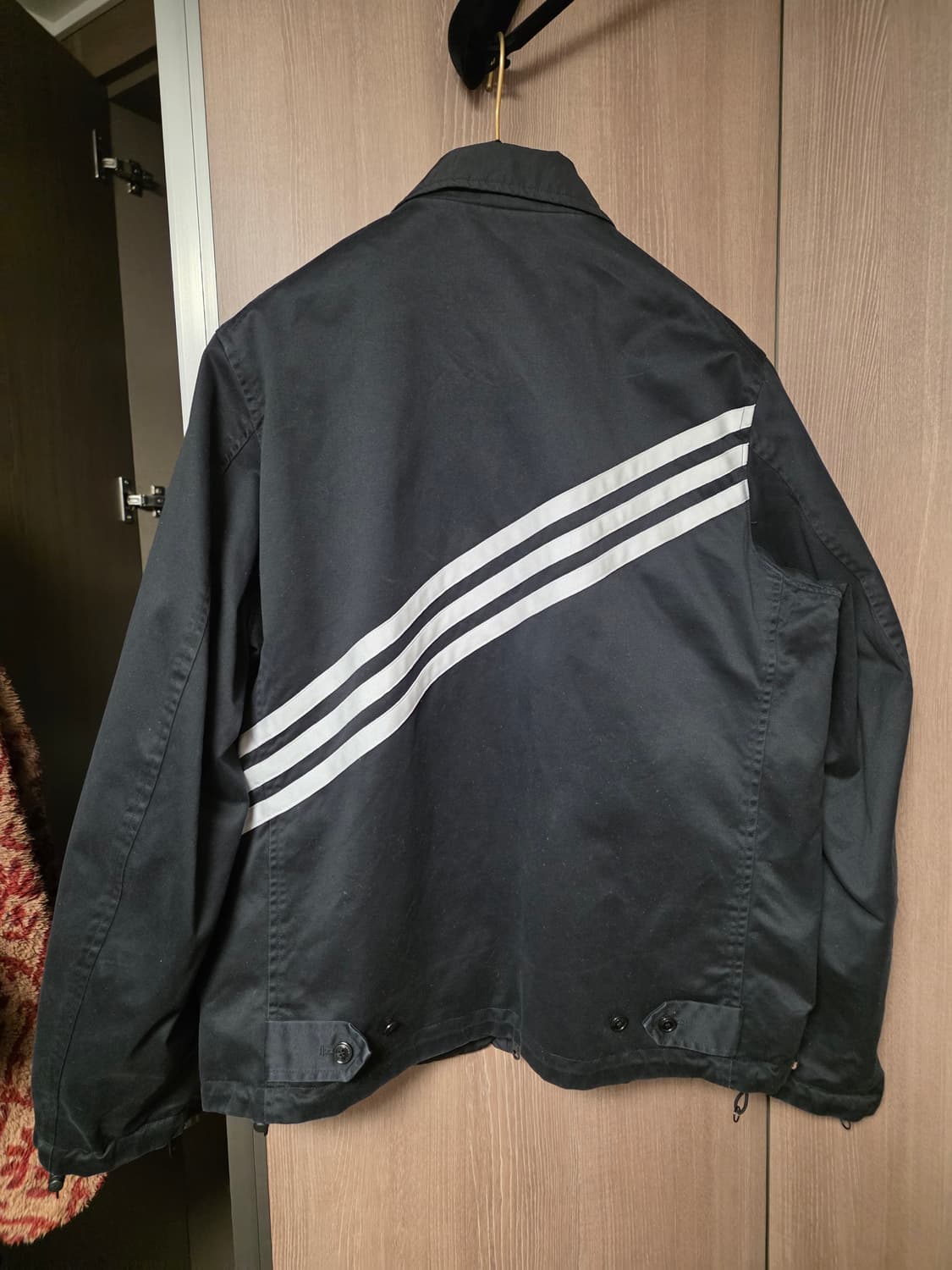 [Archive] Reversible Y-3 삼선 해링턴 블루종 상품이미지1