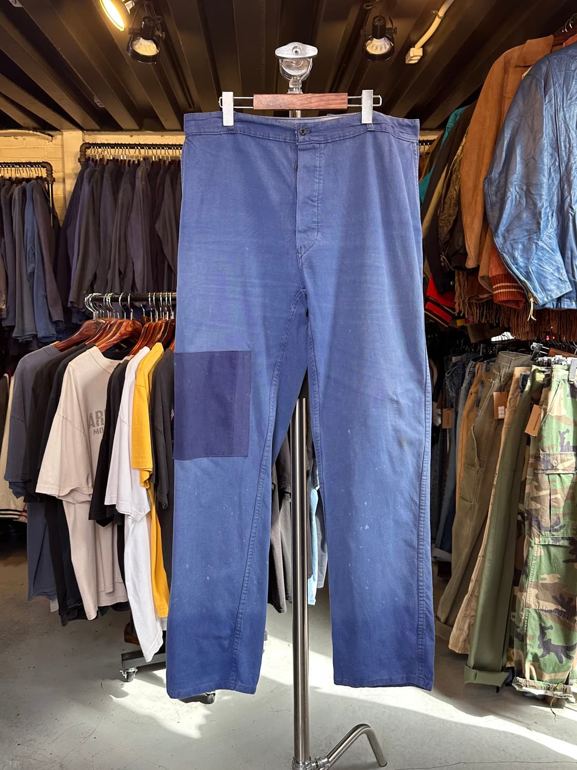 프렌치워크웨어 패치워크 프렌치 워크팬츠 상품이미지1