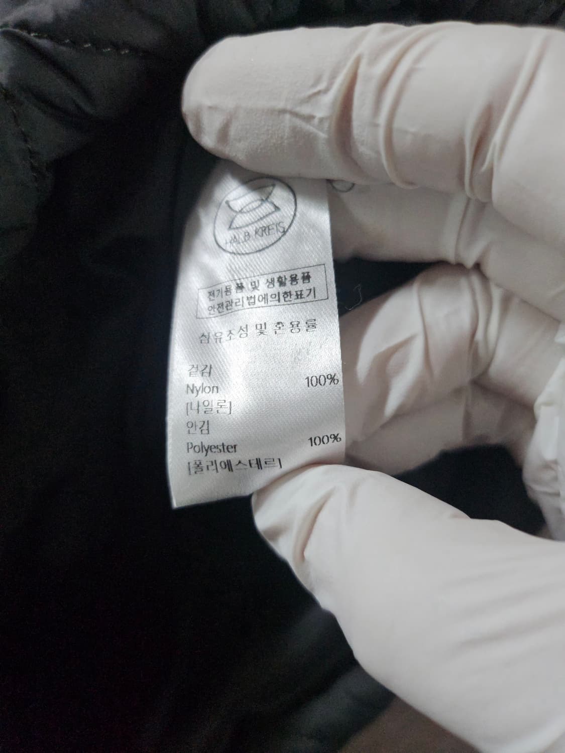 오버핏 퀼팅 자켓 free  어두운카키 상품이미지4