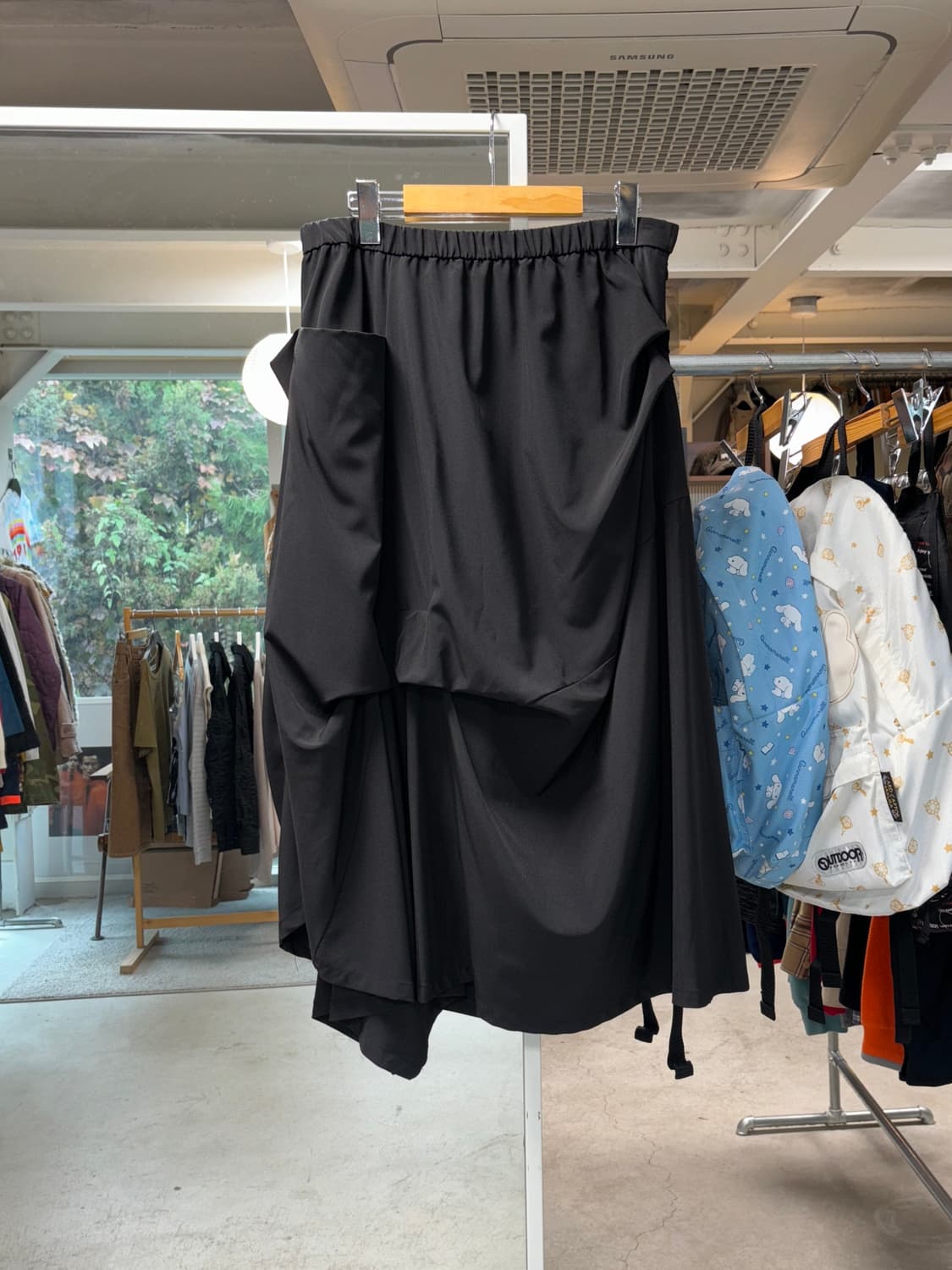 케이코 키시 드레이프 스커트 상품이미지1