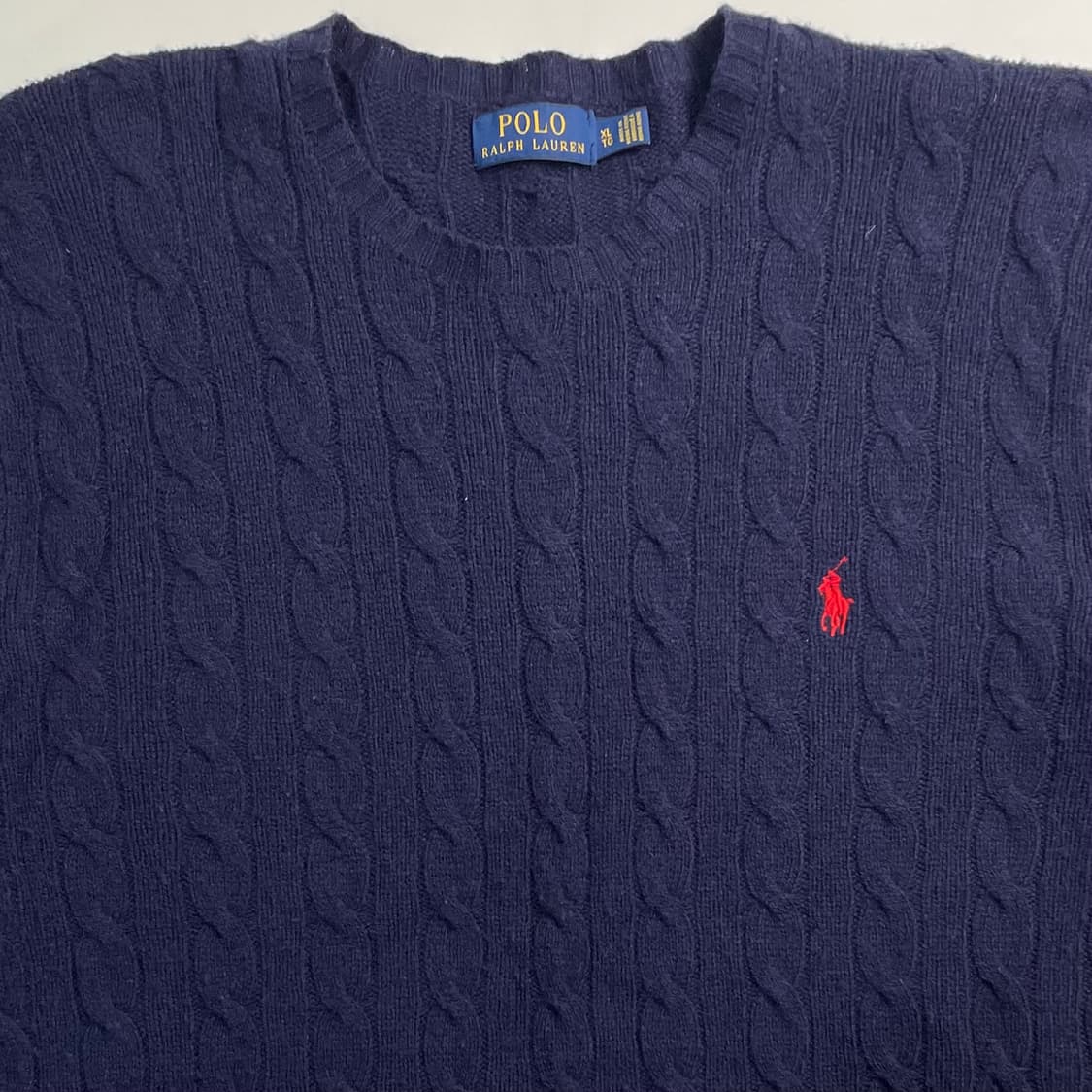 폴로 랄프로렌 캐시미어 혼방 케이블 니트 상품이미지2