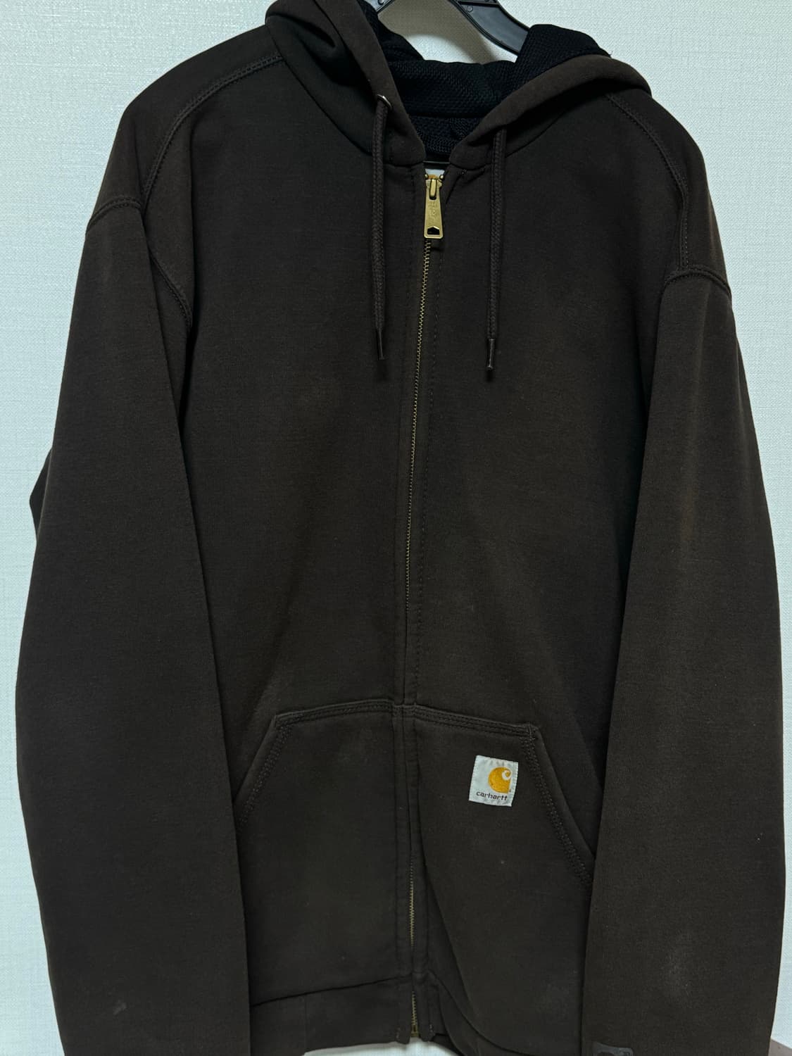 칼하트 후드집업 다크브라운 M 상품이미지1