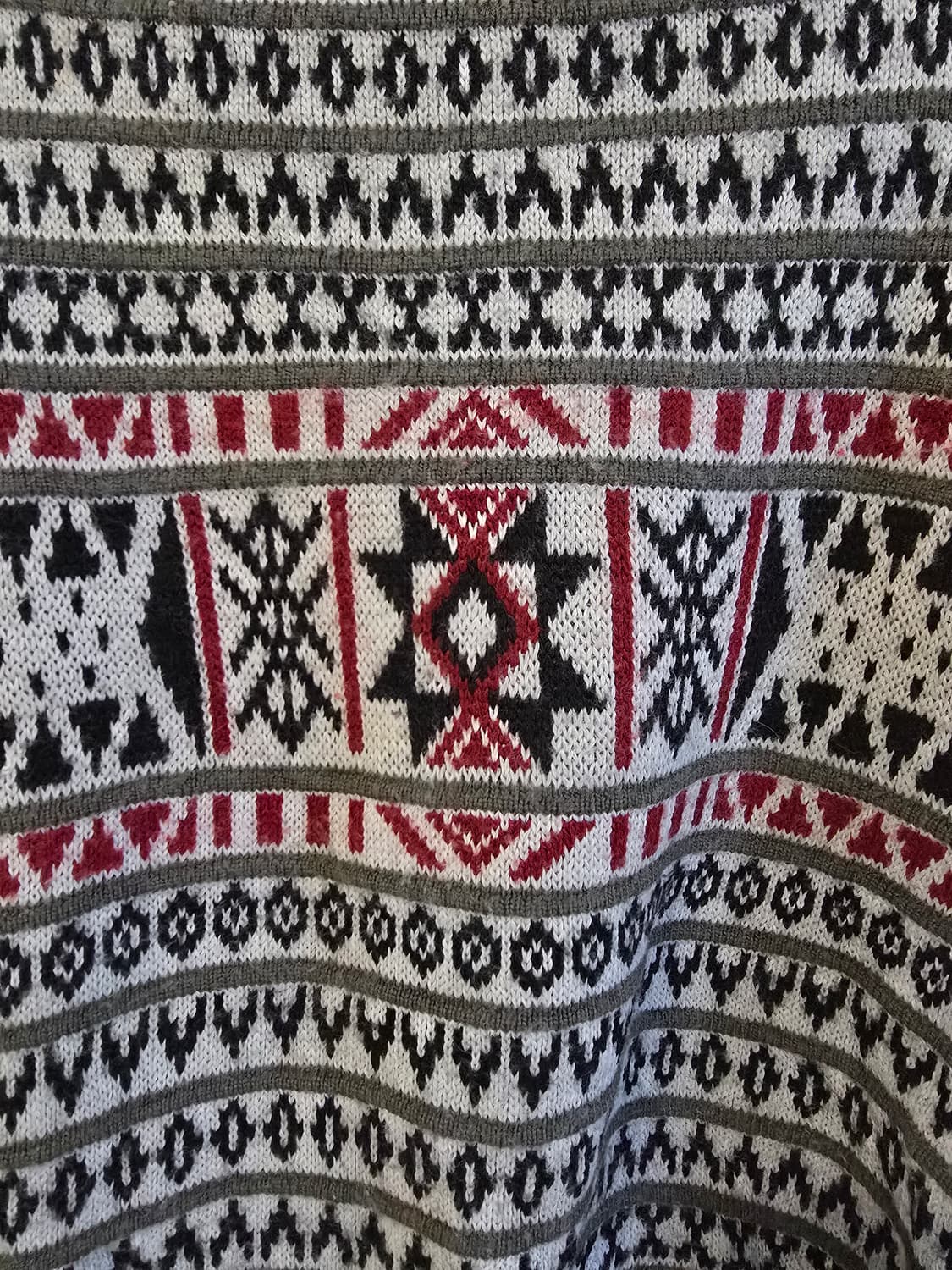 유럽 빈티지 패턴 니트 스웨터 상품이미지4