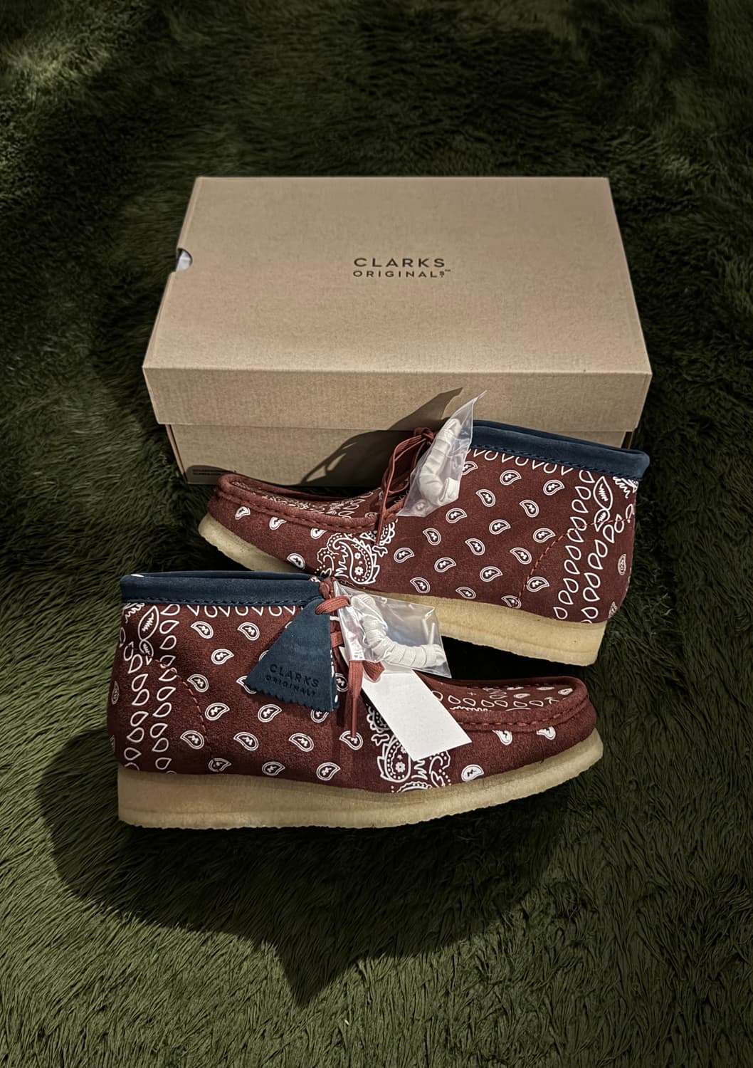 [270] Clarks 클락스 왈라비 부츠 페이즐리 브릭스 상품이미지1