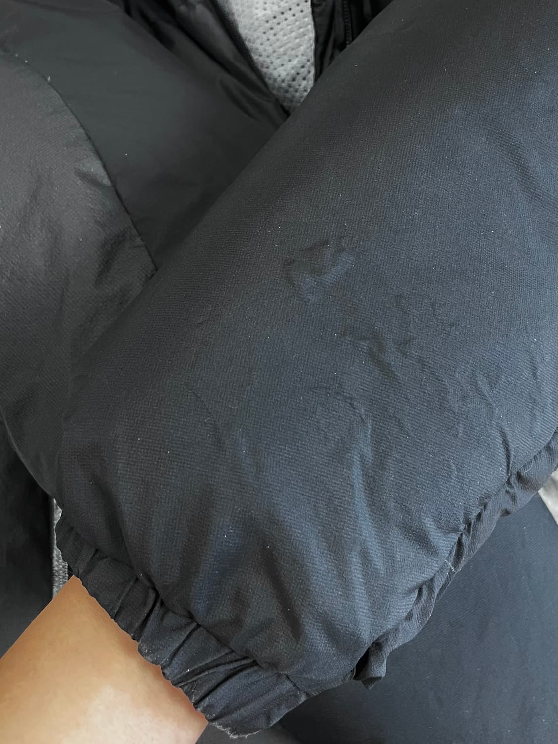 택포) 몽벨 재팬 구형 퍼마프로스트 투톤 초경량 구스 다운 패딩 자켓 상품이미지6