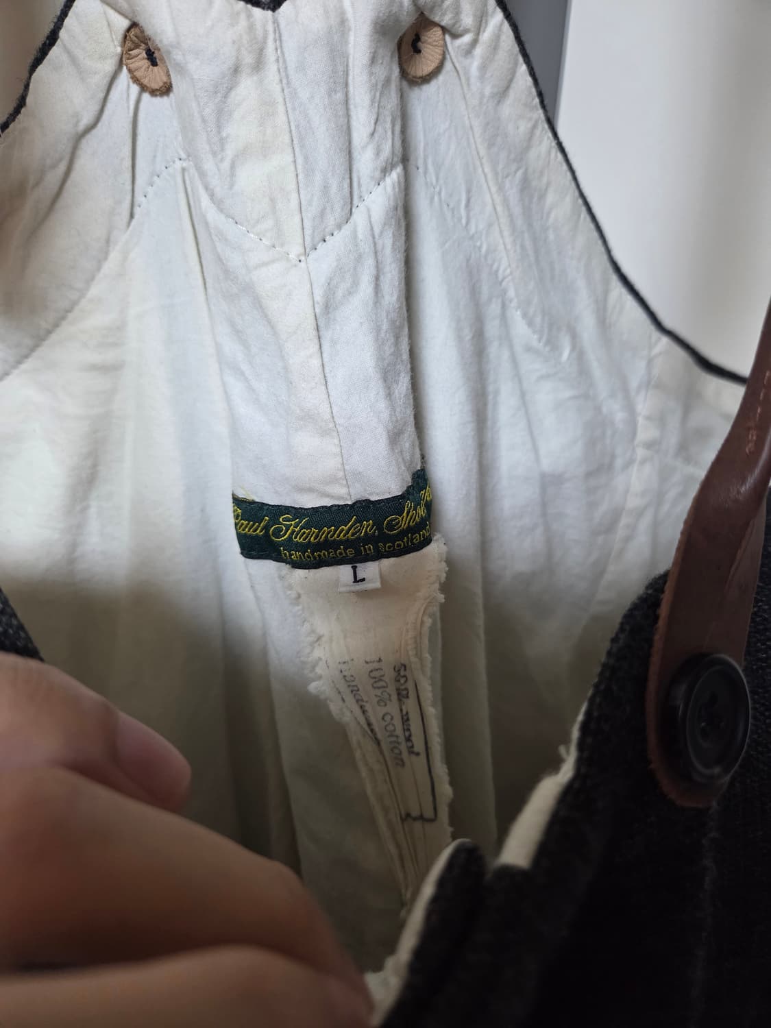 폴 하든 서스펜더 팬츠 L 상품이미지4