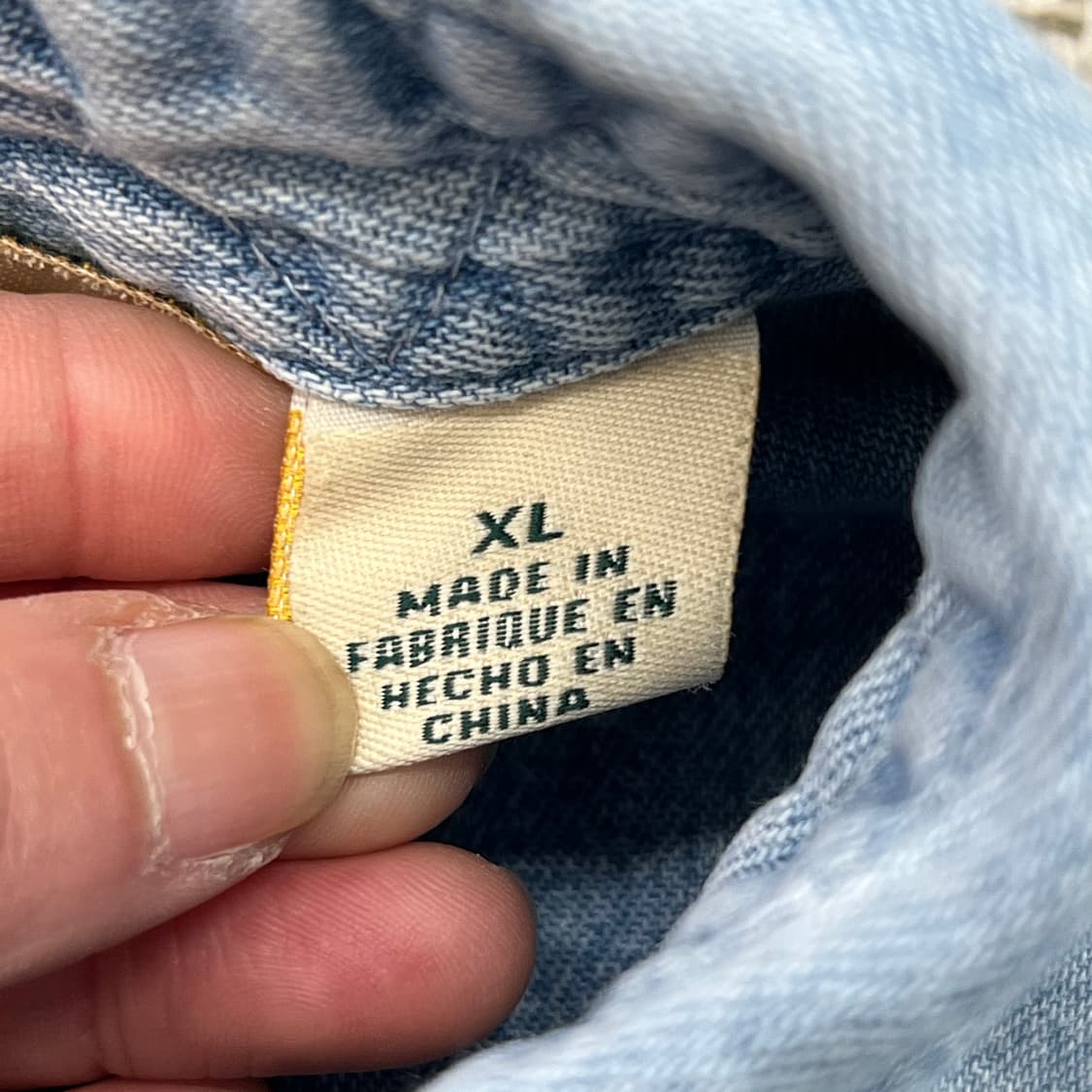 밥앨런 워크 데님셔츠 r3408 상품이미지8