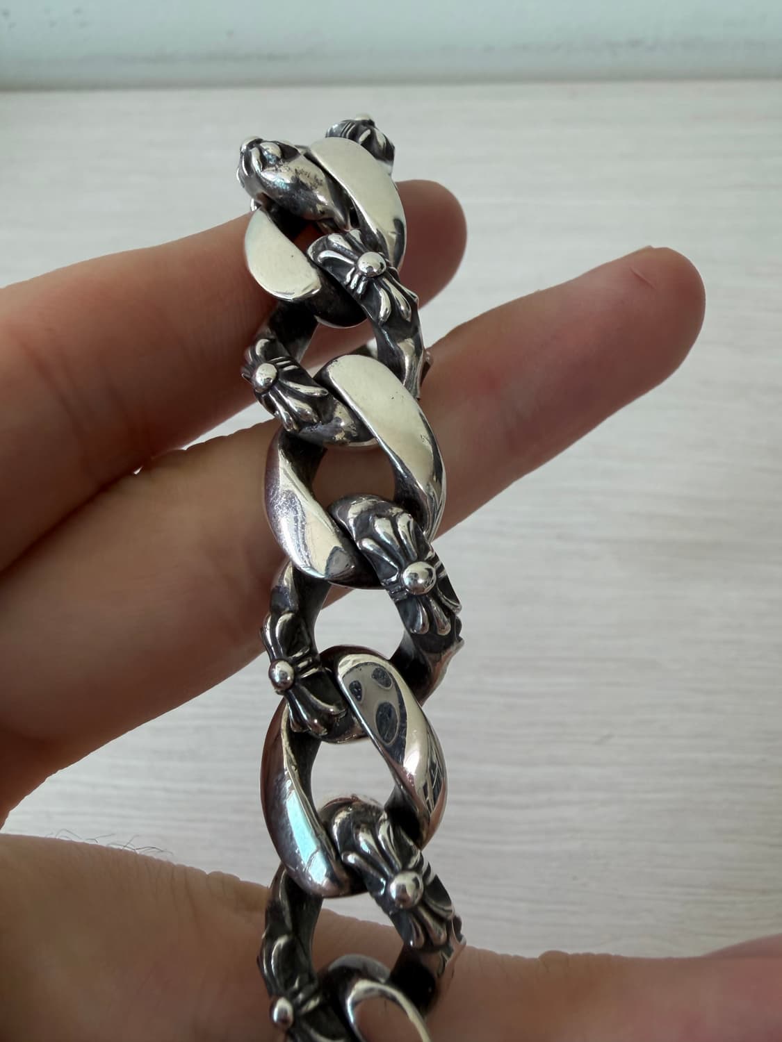 크롬하츠 대거 ID 팬시 팔찌 13링크 상품이미지10