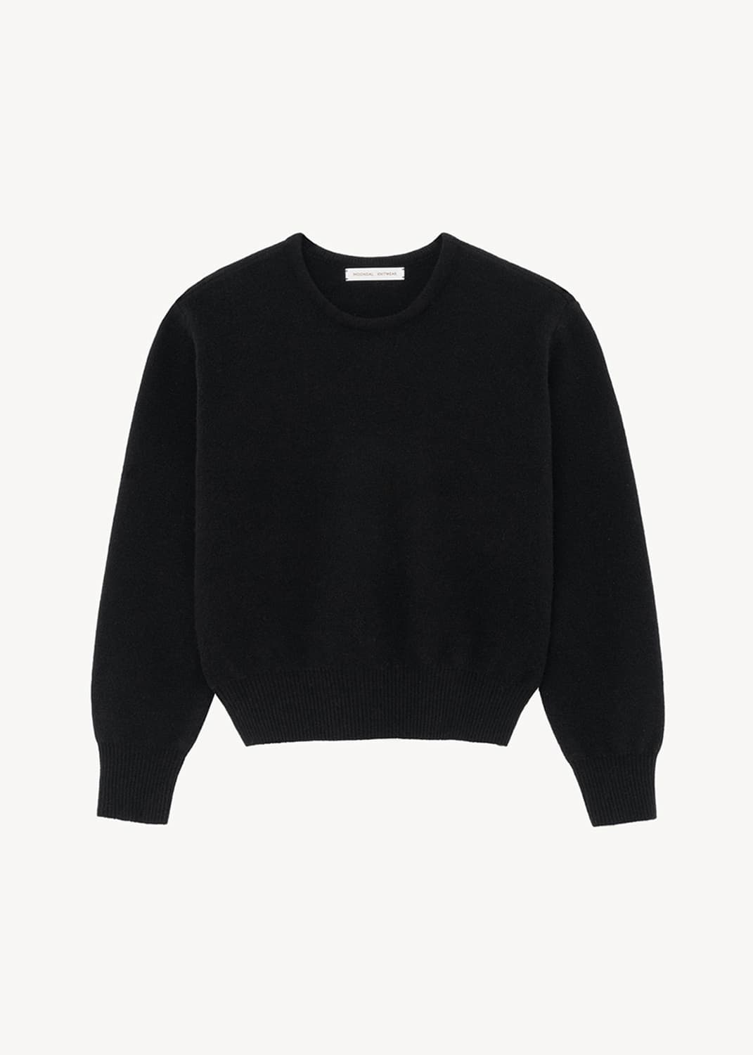 문달 베이직 라운드 니트 상품이미지1