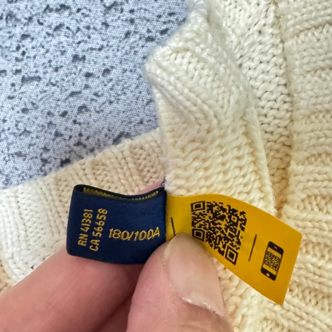 ✨ (바배) 폴로 랄프로렌 울 케이블 니트  상품이미지4