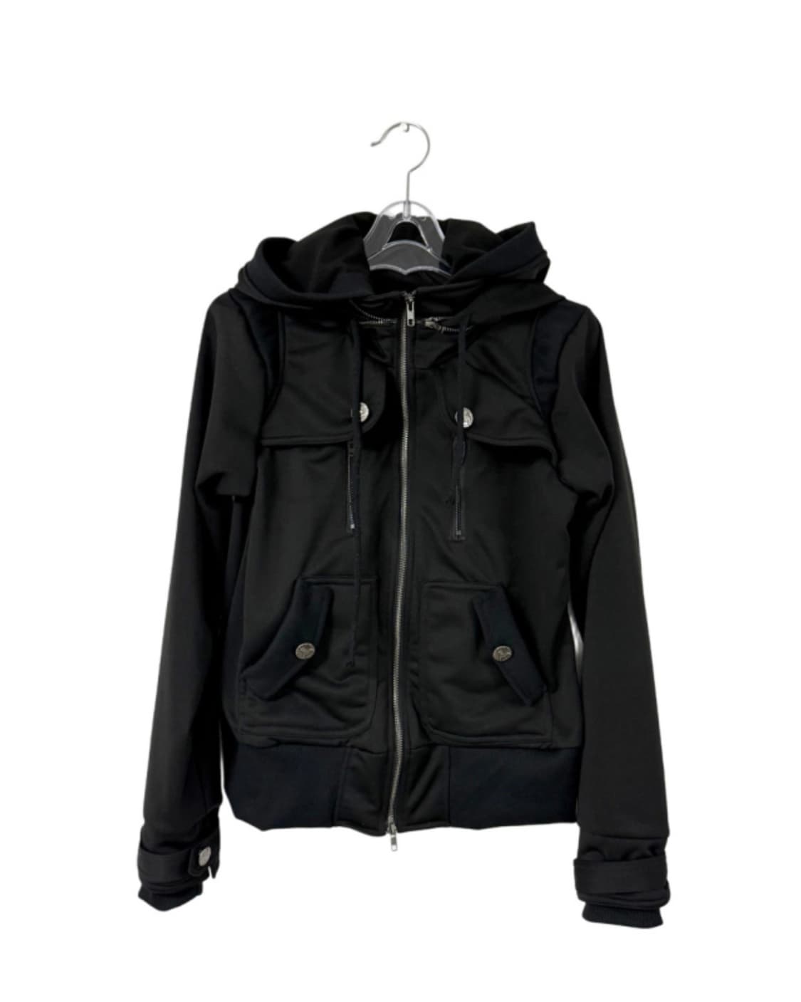 TIPSSY-shadow double hood zip-up 상품이미지2