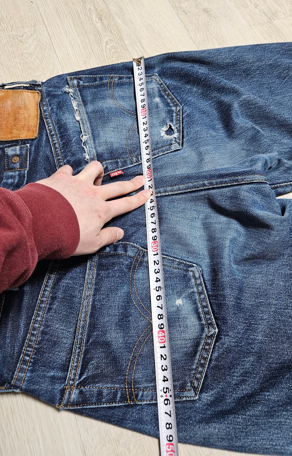 리바이스 90's 발렌시아 LVC 37501 데님Big E 상품이미지8