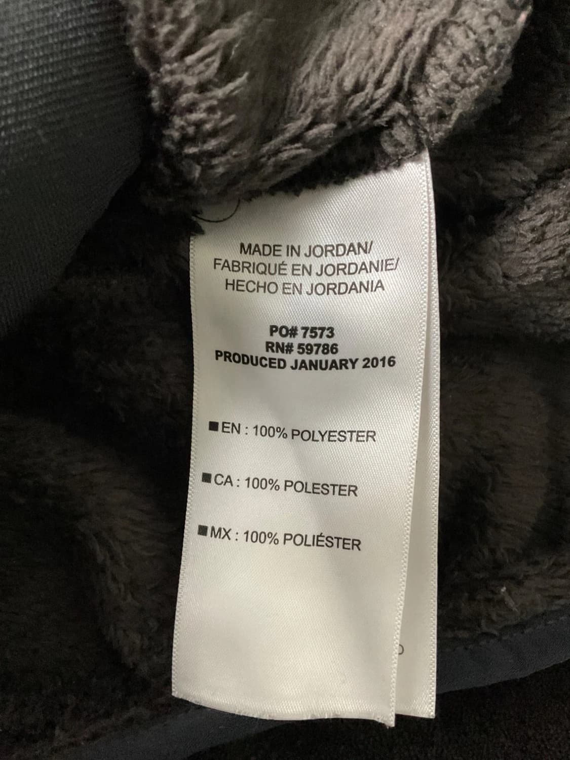 엄브로 블랙 플리스 자켓 상품이미지4