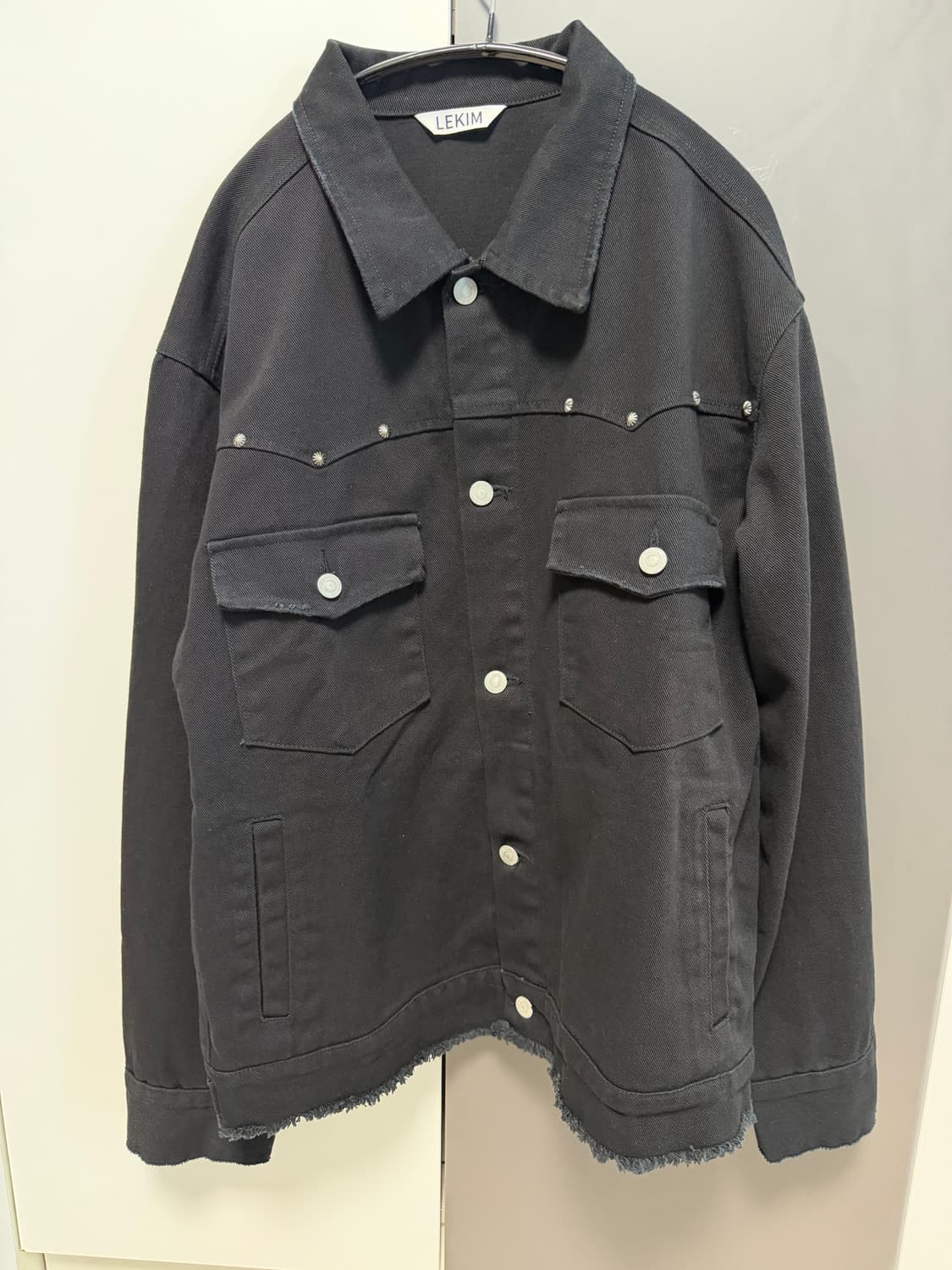 레킴 웨스턴 트러커자켓 블랙 상품이미지3