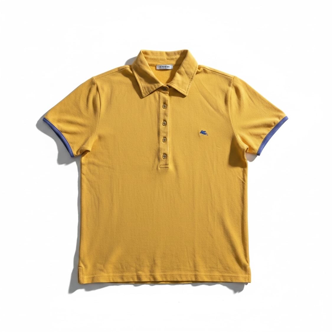 에트로 옐로우 카라 반팔 티셔츠 46 상품이미지1