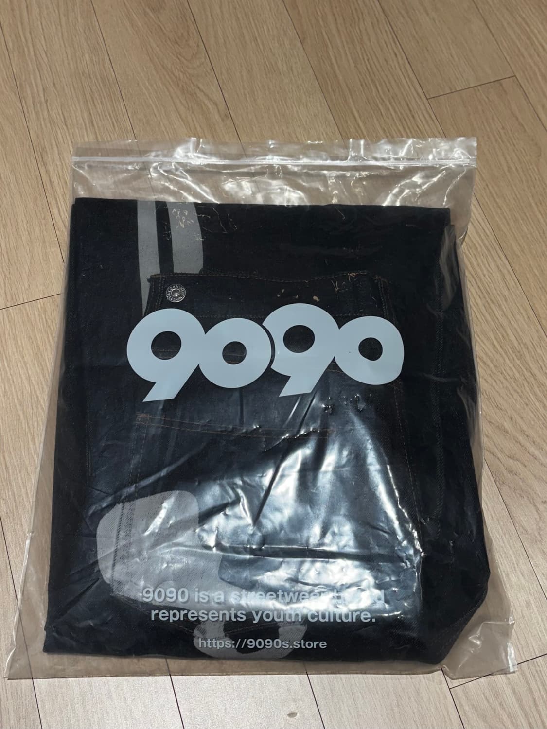 9090 본핸드 생지데님 L사이즈 상품이미지5